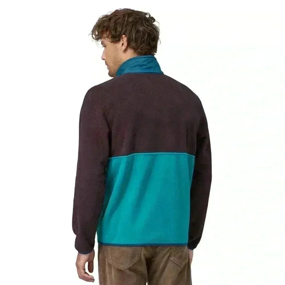 PATAGONIA | Men’s Microdini 1/2-Zip Pullover, Belay Blue - Picture 2 of 5